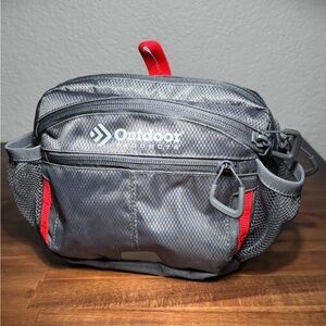 Outdoor Products Fanny Pack Men's Women's Belt Bag Hiking Travel Waist Pack